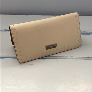 Henri Bendel Cream Wallet